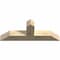 Ekena Millwork Portland Rough Sawn Timber Gable Bracket, Douglas Fir, 48"W x 18"H x 6"D x 6"F, 9/12 Pitch GBW048X18X0606POR00RDF - alternate 3